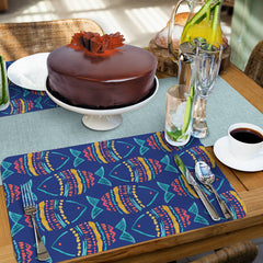 Along The Coast Reversible Rectangular Plastic Placemat - CounterArt/Highland Home/Thirstystone/CoasterStone