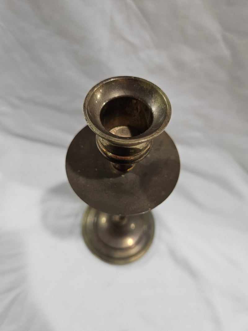 Antique Brass Spiral Twist Candle Stick Holder - Accent DecorLoving Coastal Living