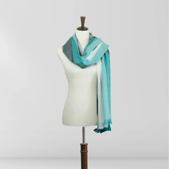 Aqua - Shawl - Aquamarine Wrap - Apparel & AccessoriesLATITUDE ZERO GOODS