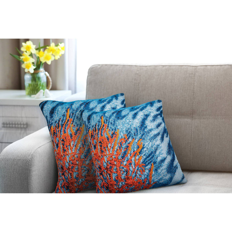 Marina Coral Indoor/Outdoor Pillow