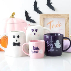 Big Boo Little Boo Halloween Family Mug Set