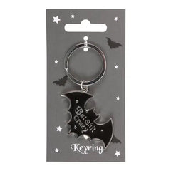 Bat Shit Crazy Keyring - Something Different Wholesale