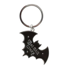 Bat Shit Crazy Keyring - Something Different Wholesale