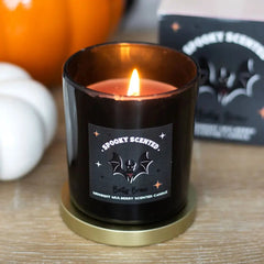 Bats Brew Midnight Mulberry Halloween Candle - Something Different Wholesale