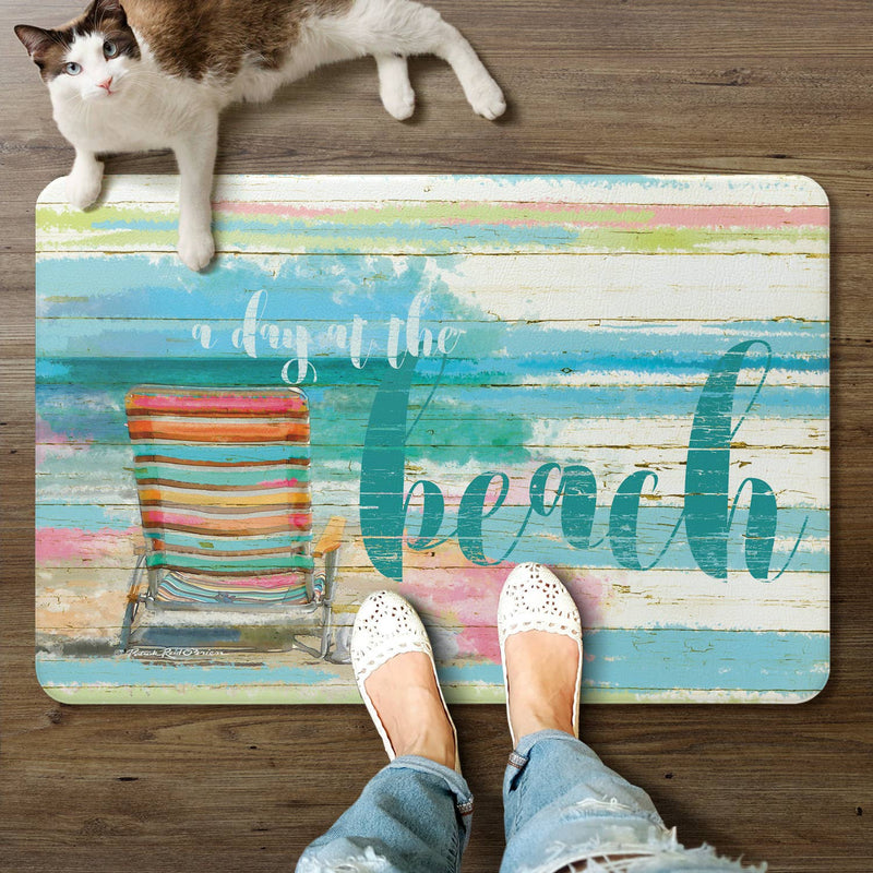 Beach Daze Decorative Comfort Floor Mat 30" x 20" - CounterArt/Highland Home/Thirstystone/CoasterStone