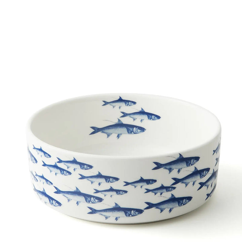 Blue School of Fish Dinnerware & Serving Pieces - DishesCaskata