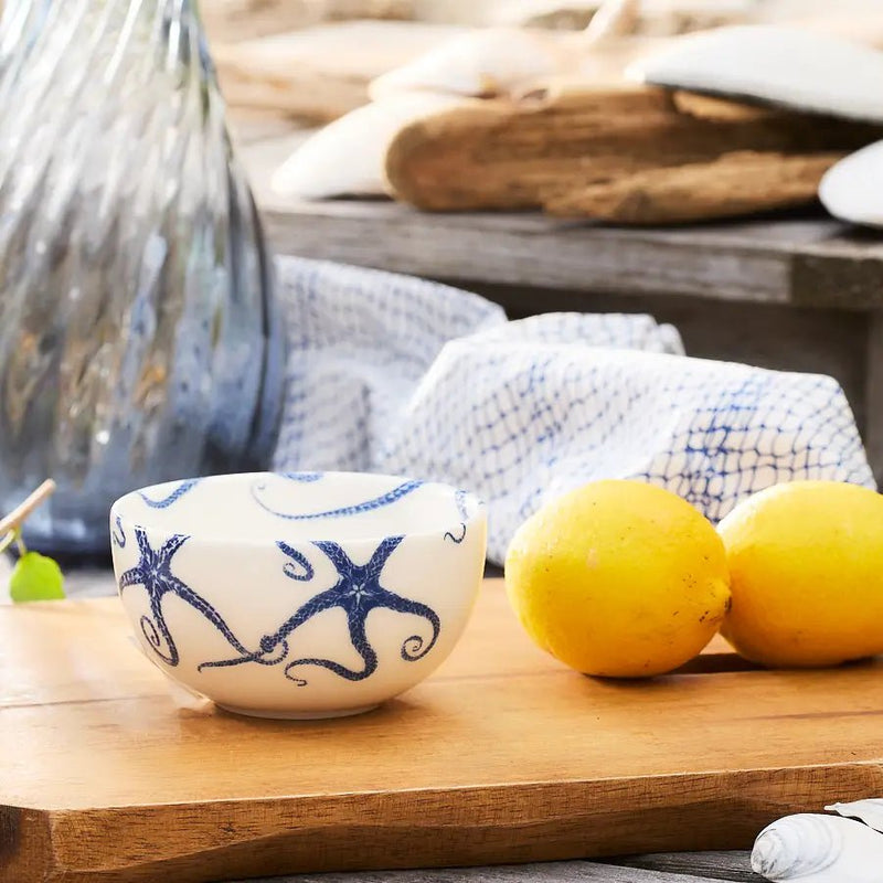 Blue Starfish Dinnerware & Serving Pieces - DishesCaskata