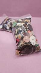 Bulk Lot of Vintage Buttons – Assorted Sizes & Styles (8oz Bag, Random Pick) - funLoving Coastal Living