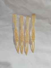 Bulk Party Pack Vintage 1950's Fleur - de - lis Cocktail Forks - Kitchen AccessoriesLoving Coastal Living