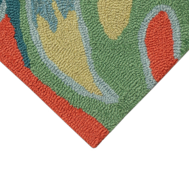 Capri On Holiday Indoor/Outdoor Rug Red - Liora Manne