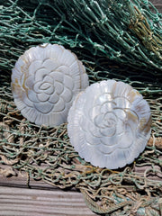 Carved River Clam - Loving Coastal Living