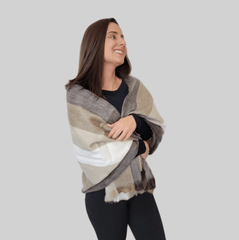 Condor - Alpaca Wool Shawl - Handmade Wool Shawl - Apparel & AccessoriesLATITUDE ZERO GOODS