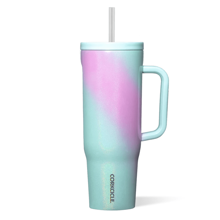 Corkcicle Cruiser 40 oz - Pink & Teal Shimmer - Corkcicle