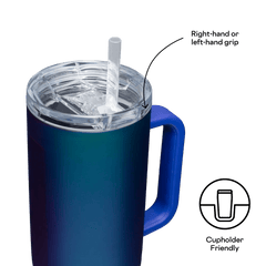 Corkcicle Cruiser Tumbler - 40oz Dragonfly - Corkcicle