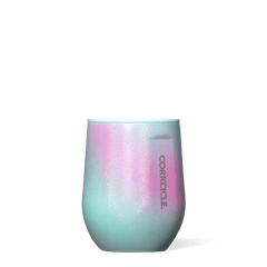 Corkcicle Stemless 12 oz Wine - Pink & Teal Shimmer - Corkcicle