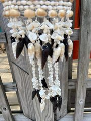 Cowry Shell Wind Chime - 3 Shell Types - windchimeWorld Shells Imports