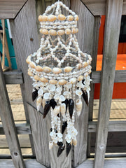 Cowry Shell Wind Chime - 3 Shell Types - windchimeWorld Shells Imports