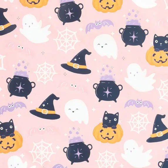 Cute Halloween Print Polycotton Tote Bag - Something Different Wholesale