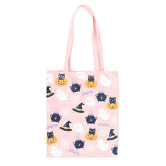 Cute Halloween Print Polycotton Tote Bag - Something Different Wholesale