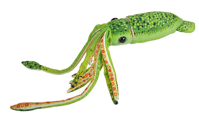 WR Plush Squid Green Stuffed Animal 12"