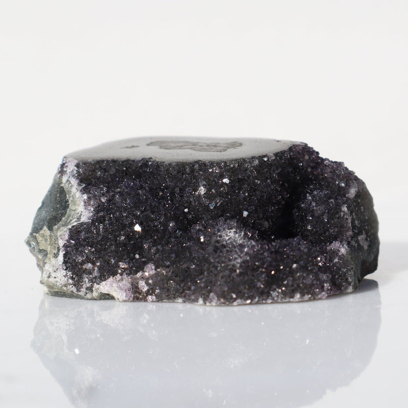 Sparkling Micro-Crystal Quartz Geode Fragment | Loving Coastal Living