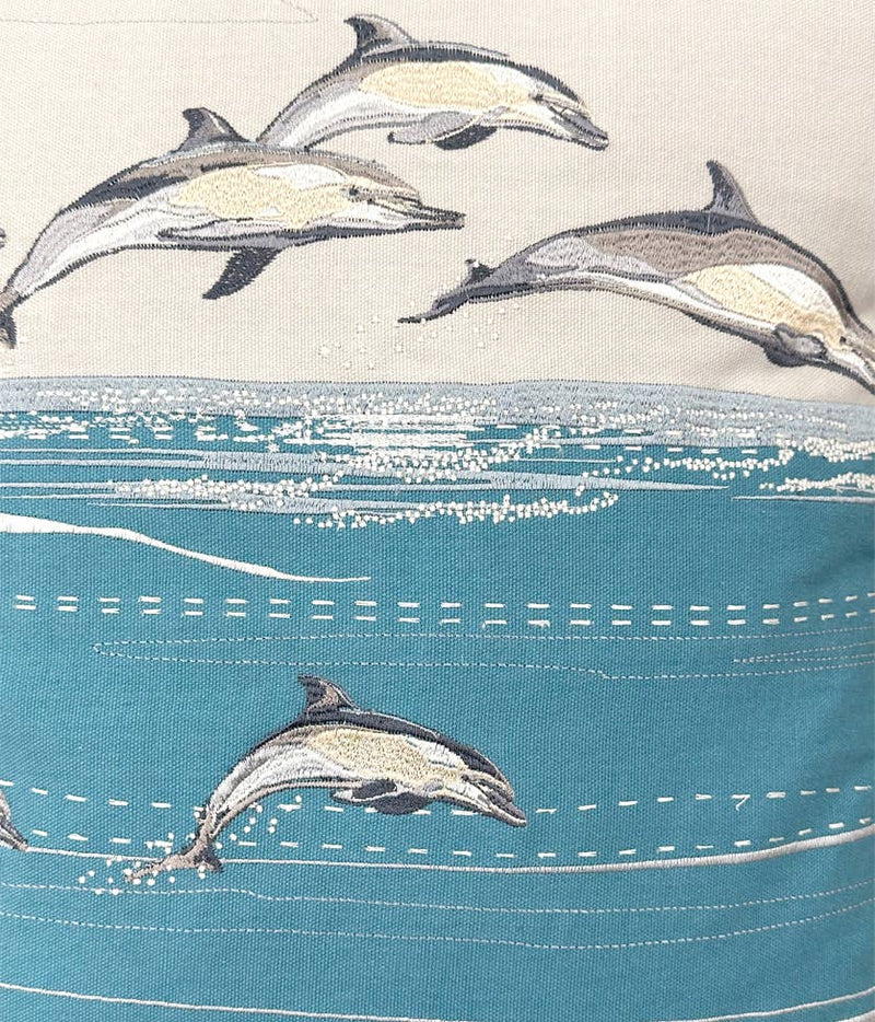 Dolphin Cove Indoor Throw Pillow - Rightside Design