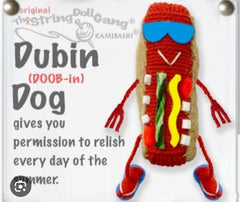 Dubin Dog - Inspirational String Doll Keychain - Just for KidsKamibashi