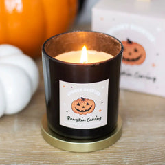 Pumpkin Carving Spiced Pumpkin Halloween Candle