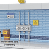 Electrical Meter - Custom Minifig Scale Set - Made with LEGO® Parts