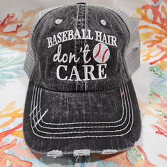 Embroidered Ball Cap - HatsKatydid