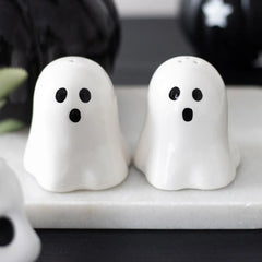 Ghost Halloween Salt and Pepper Shakers