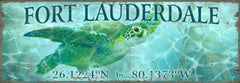Latitude Sea Turtle - Customized Location