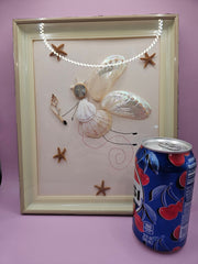 Fairy Framed Shell Art - Loving Coastal Living