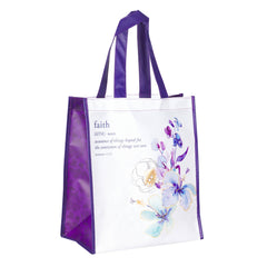 Faith Shopping Bag – Hebrews 11:1 - Apparel & AccessoriesChristian Art Gifts