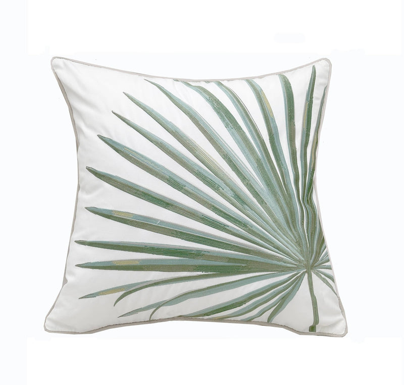 Fan Palm Indoor/Outdoor Throw Pillow - Rightside Design