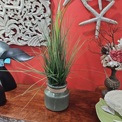 Faux Grass Potted Plant - Accent DecorShoreKept