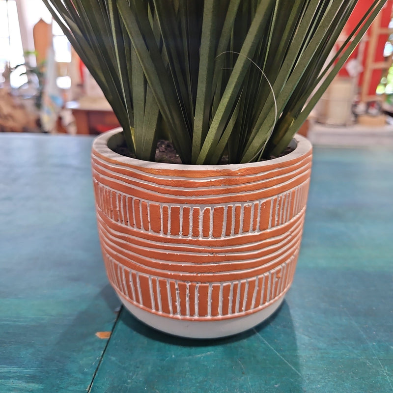 Faux Grass Potted Plant - Accent DecorShoreKept