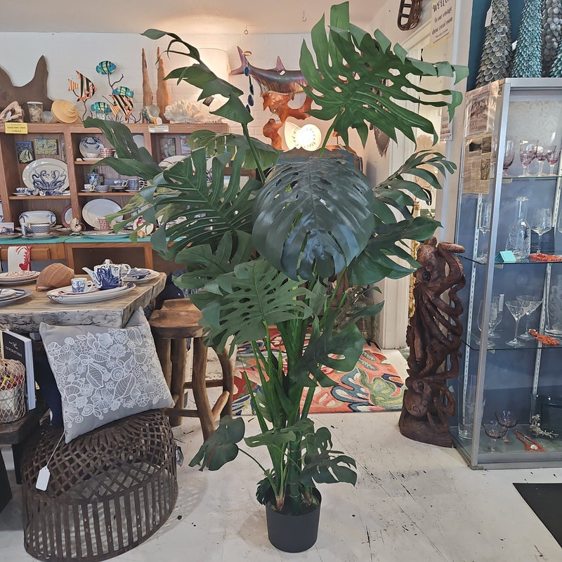 Faux Monstera Plant - Accent DecorShoreKept