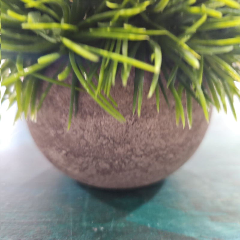 Faux Small Grass Potted Plant - Accent DecorShoreKept