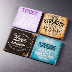 Finishing Strong Collection Inspirational Fridge Magnet Set - BookmarkChristian Art Gifts