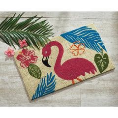 Flamingo Coir Doormat - OutdoorSplit P