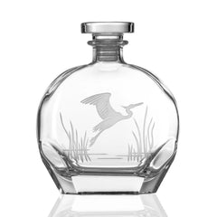 Heron Etched Glassware