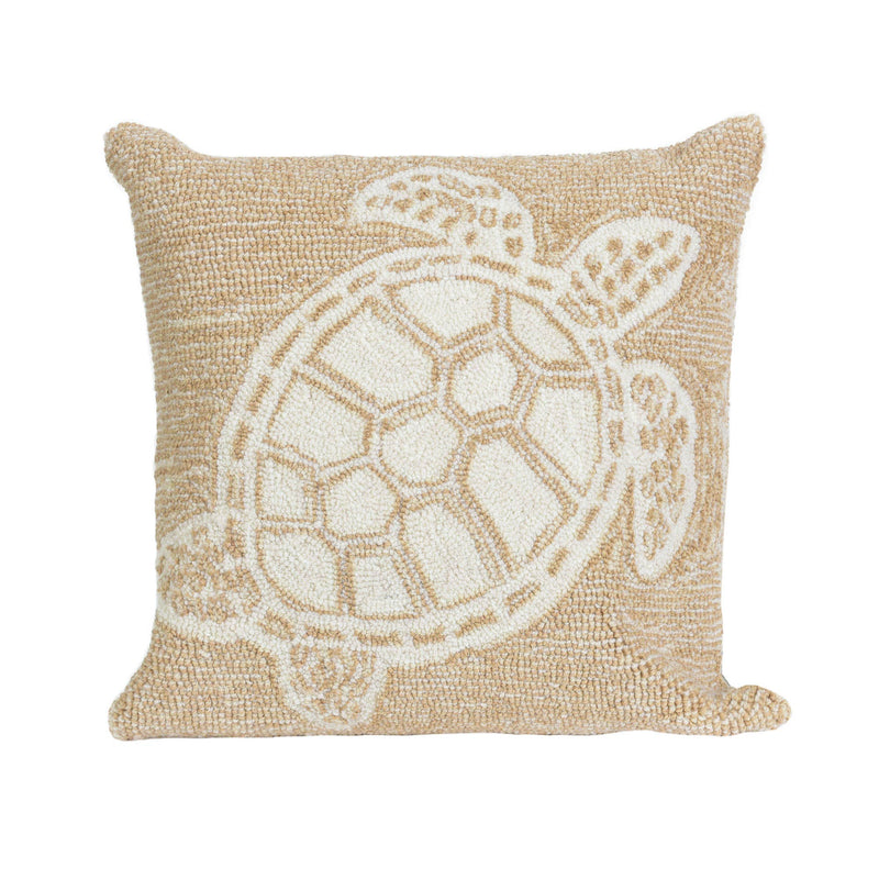 Front Porch Turtle Indoor/Outdoor Pillow - Throw PillowLiora Manne