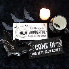 Gothic Halloween Black Bat Trinket Dish - Something Different Wholesale