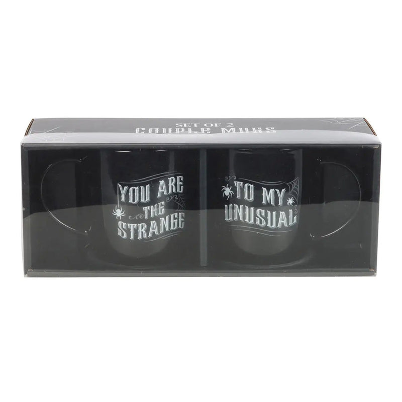 Gothic Strange and Unusual Couples Mug Set - Something Different Wholesale