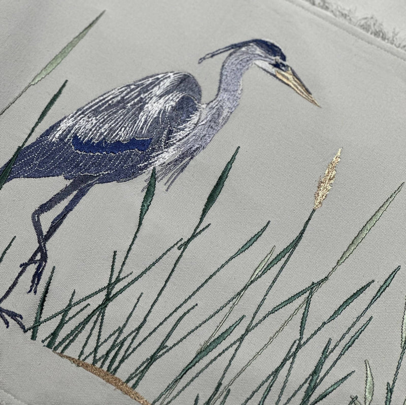 Great Blue Heron Table Runner - Rightside Design