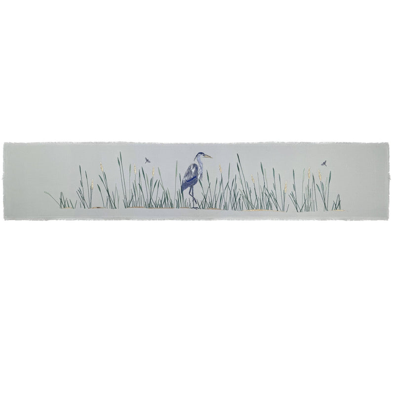 Great Blue Heron Table Runner - Rightside Design