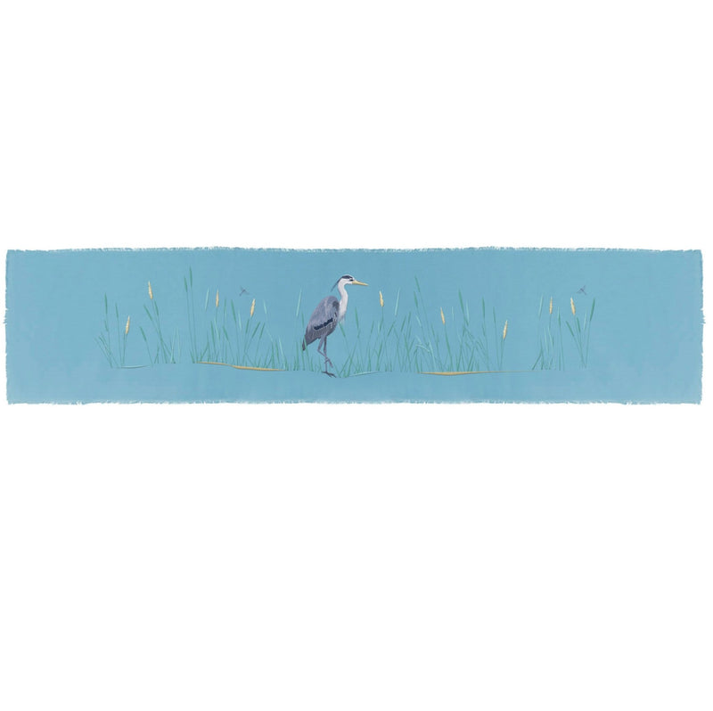 Great Blue Heron Table Runner - Rightside Design