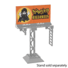 "Spirted Halloween" Store Billboard  - Halloween - Custom Printed - Made Using LEGO ® Parts