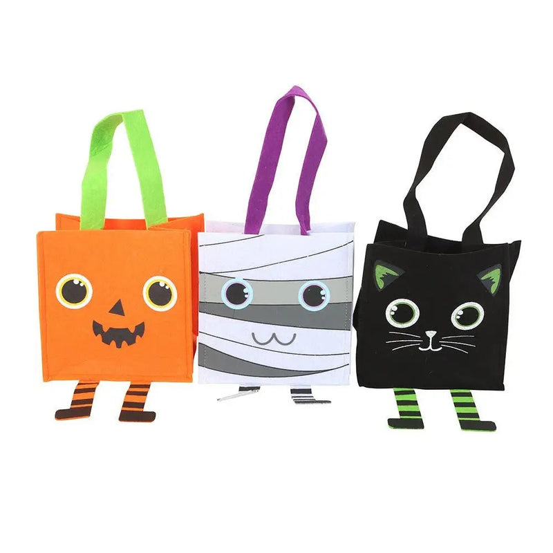 Halloween Felt Treat Bags - Something Different Wholesale